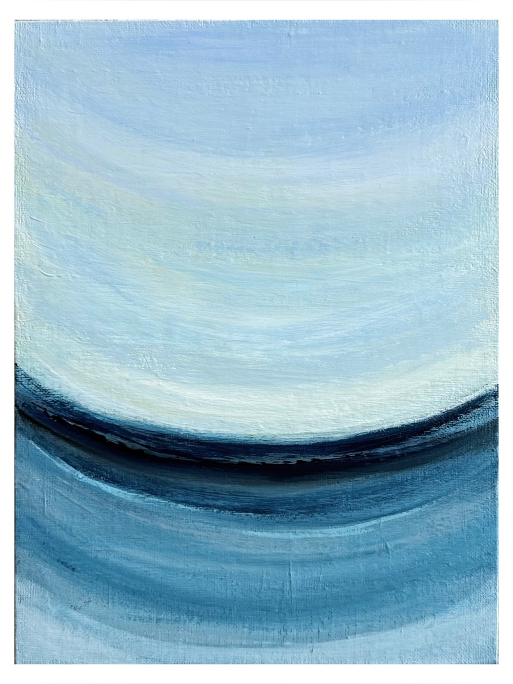 Original fine art acrylic painting “Calm Sea”